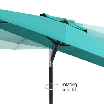 Rotating Garden Restaurant Sun Patio Umbrella