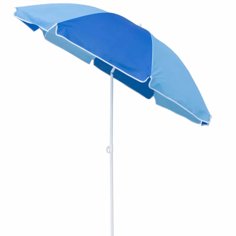 1.8 Meters Color-blocked Beach Umbrella