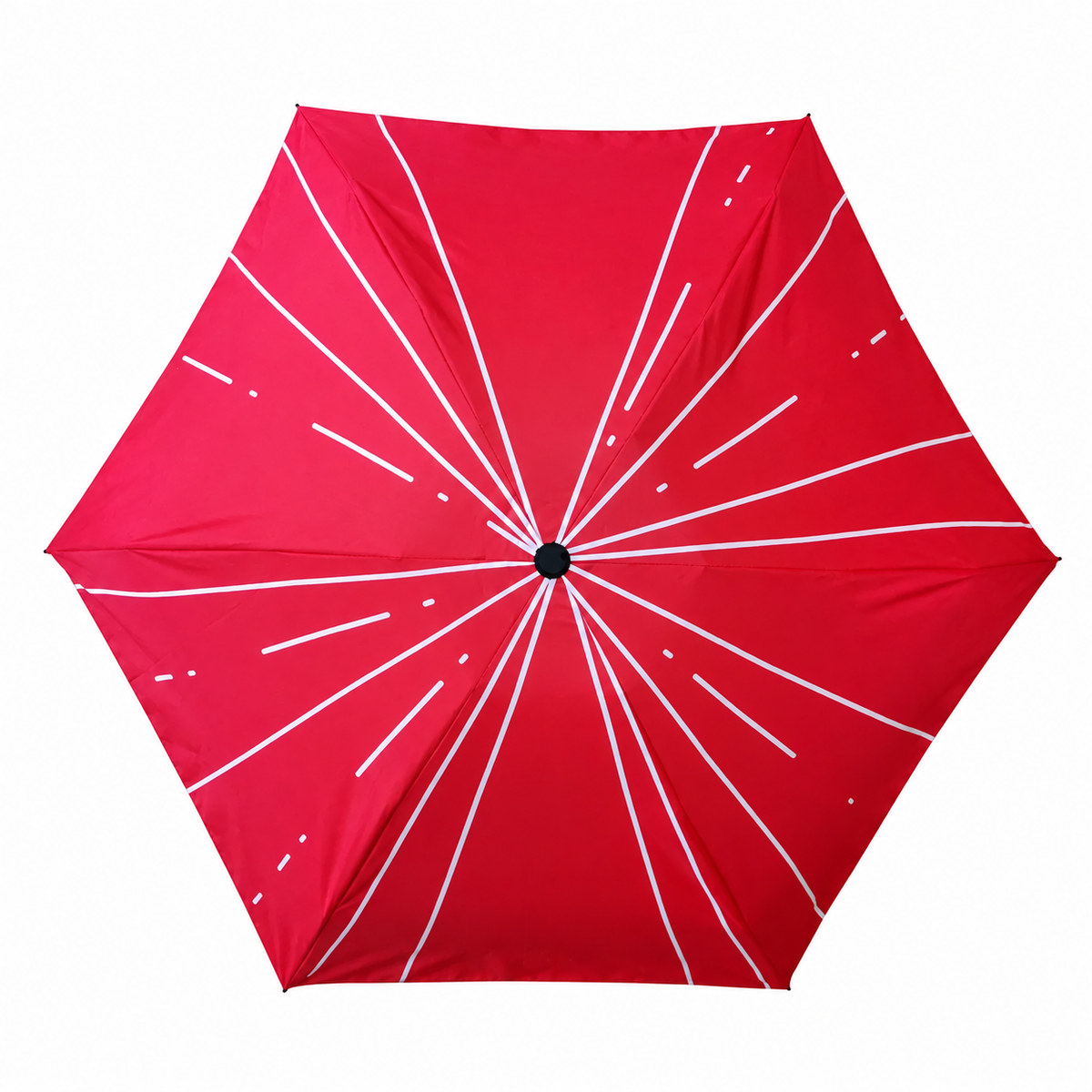 19-Inch Five-Fold Pocket Umbrella with EVA Storage Case