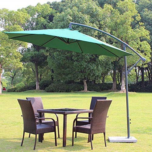 2.2m Square Double-Top Cantilever Patio Umbrella