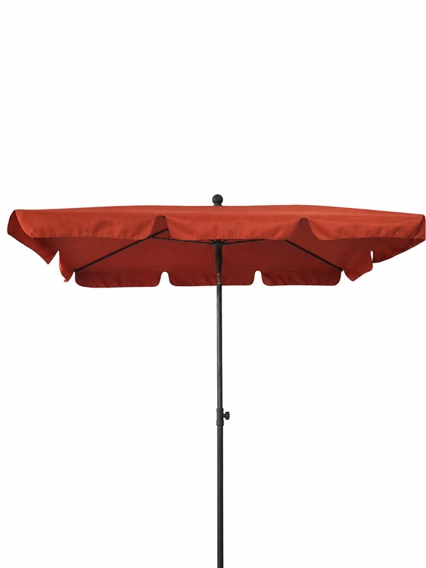 2 x 1.4m Rectangular Patio Umbrella with Tilt