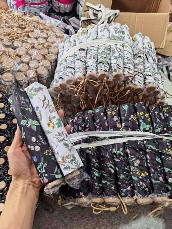 On VESTA's Worktables: A Look at Daily Umbrella Production