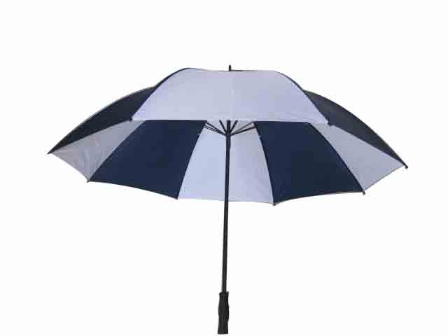 29 Inch Manual Golf Umbrella with Double Metal U Ribs
