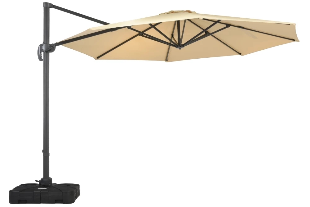 3.5m Vesta Beige Garden Umbrella