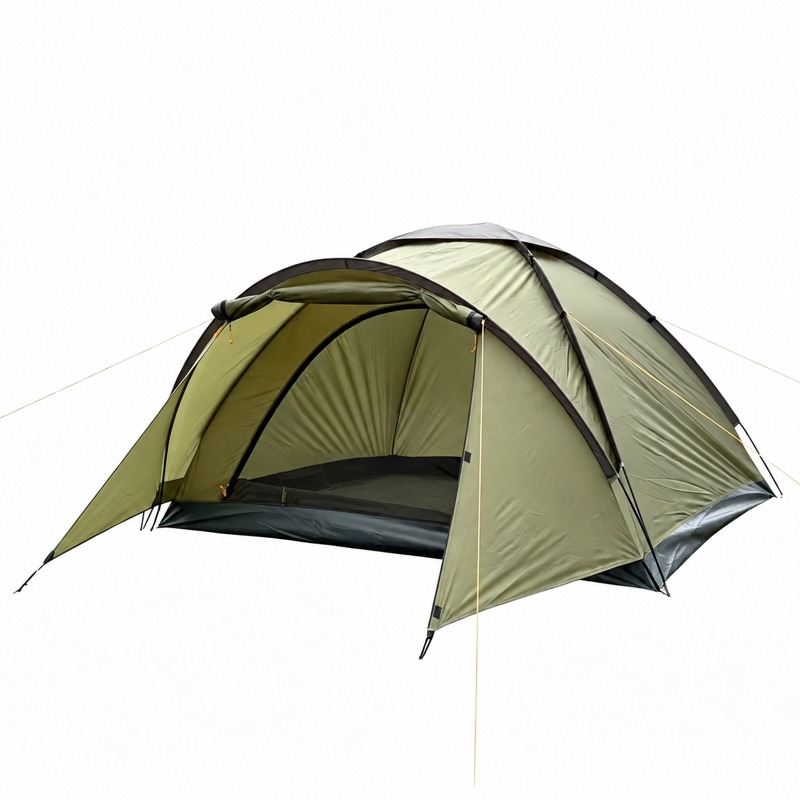 4 Person Three-Season Double Skin Dome Camping Tent