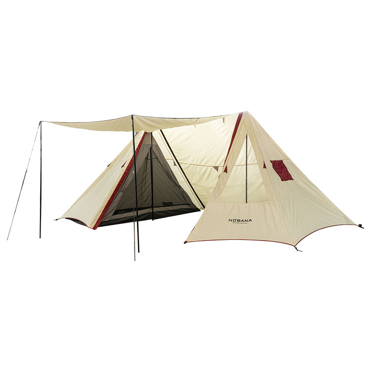 520cm Park Camping Shelter with PVC Panels and B3 Mesh | VESTA