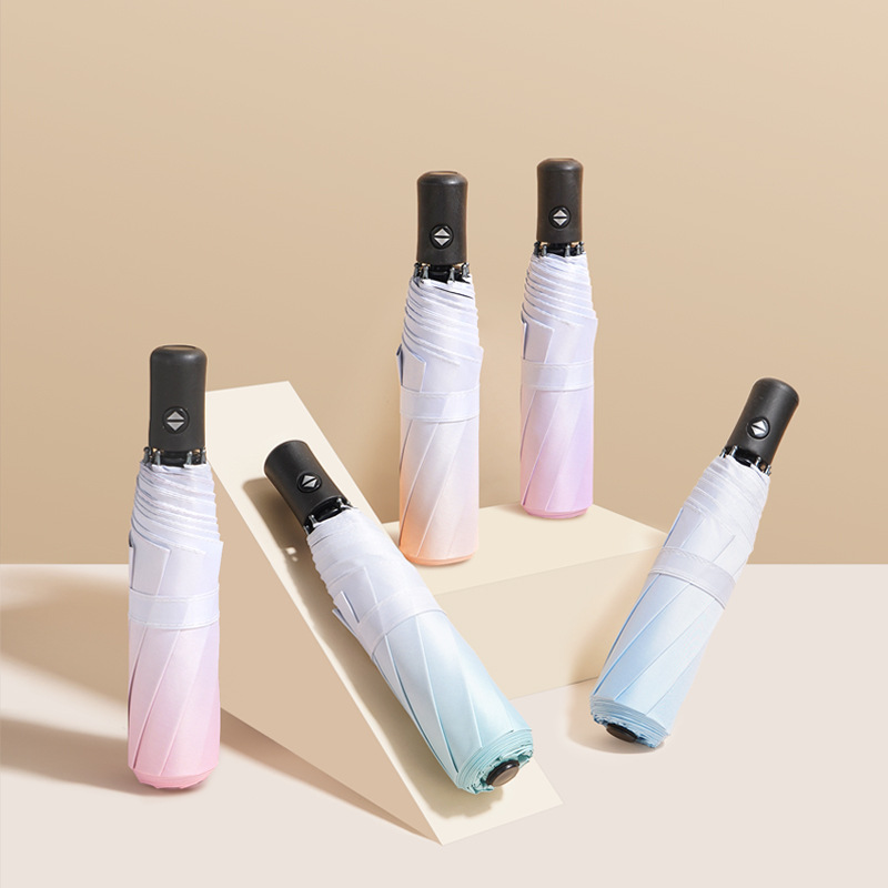Automatic 3 Folding Gradient Umbrella