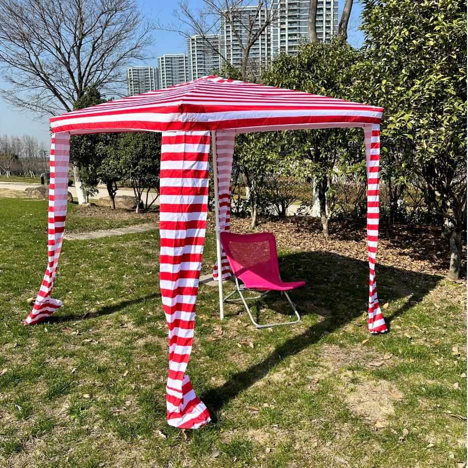Beach Cabana Canopy Umbrella for Beach and Sports Events Square Beach Umbrella