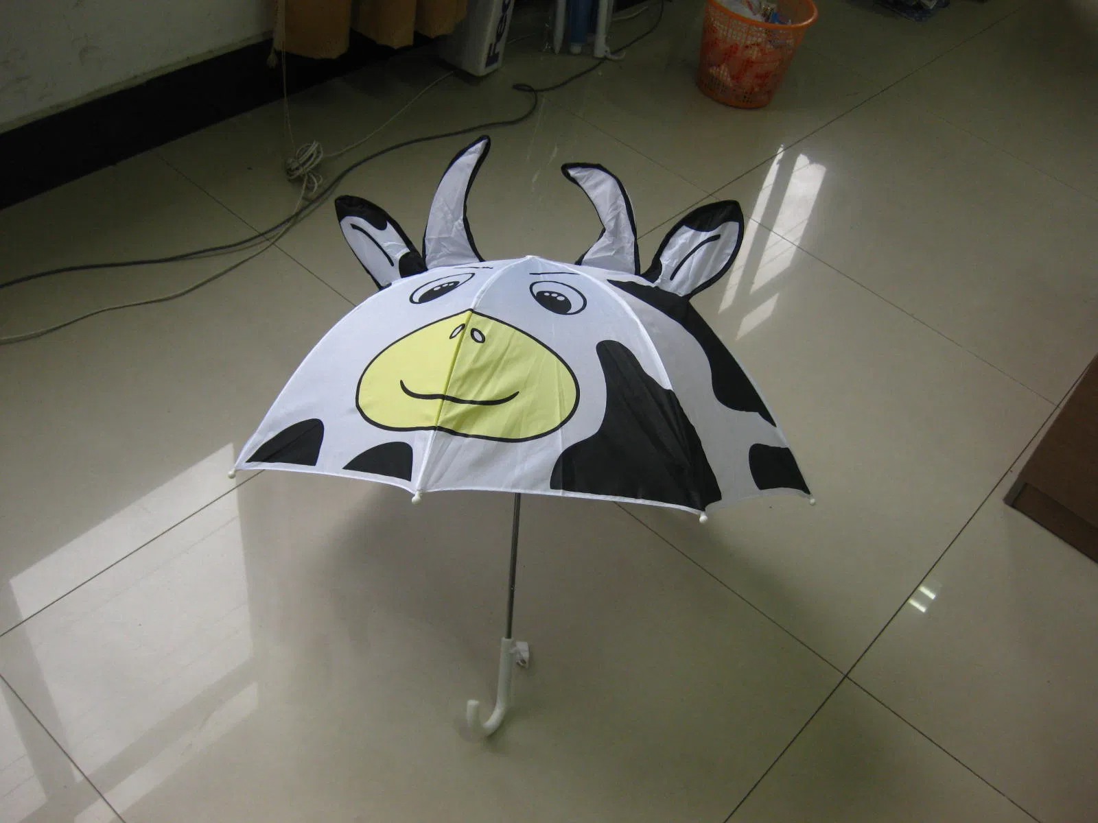 Custom 15 Inch Animal Ear Kids Umbrella with Safety Tips