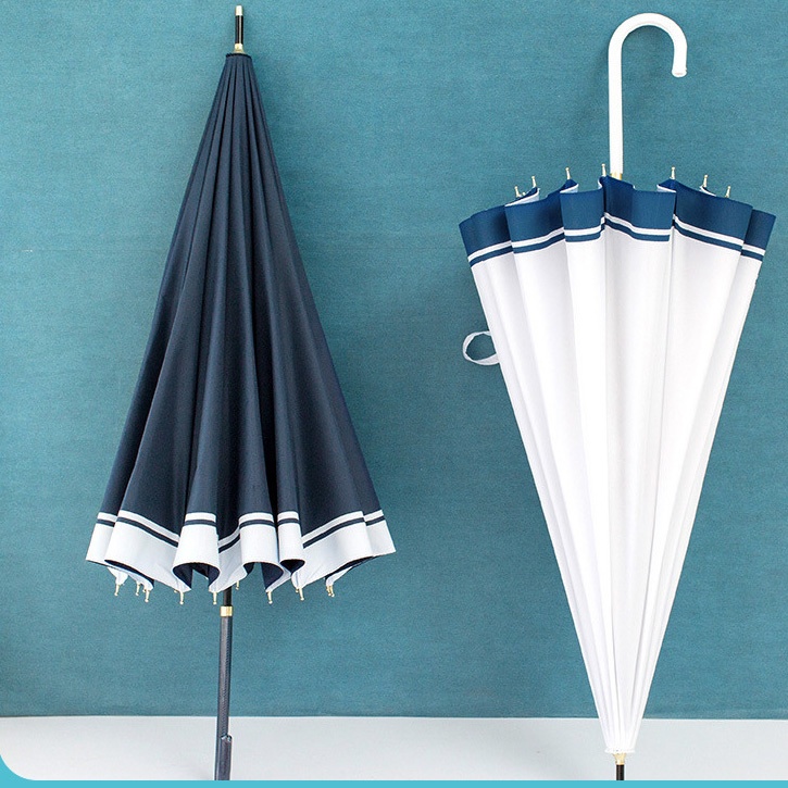 Custom 16-Rib Ladies Long Handle Umbrella