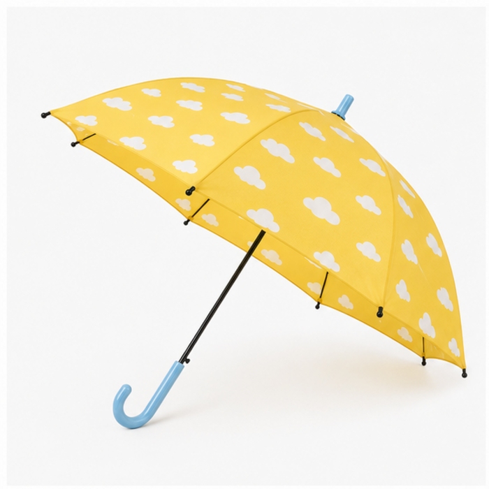Custom 19-Inch Kids Straight Umbrella with Rounded Tips