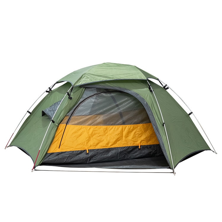 Custom 252cm Beach Tent with Extended Awning and Aluminium Poles