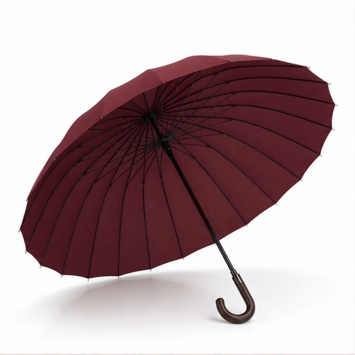 Custom 27-Inch 24-Rib Business Straight Umbrella