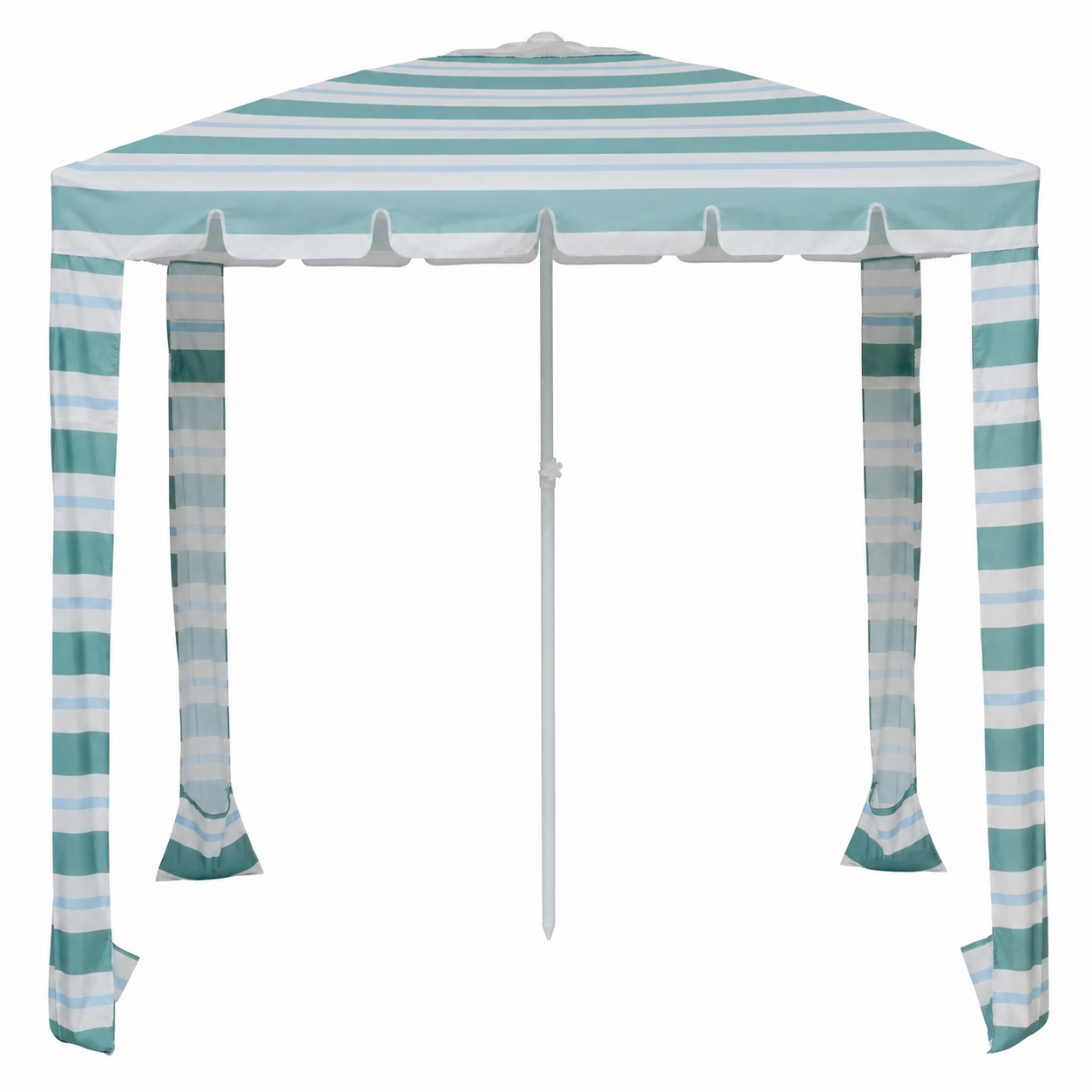 Custom 2m x 2m Family Beach Cabana with Sand Pockets