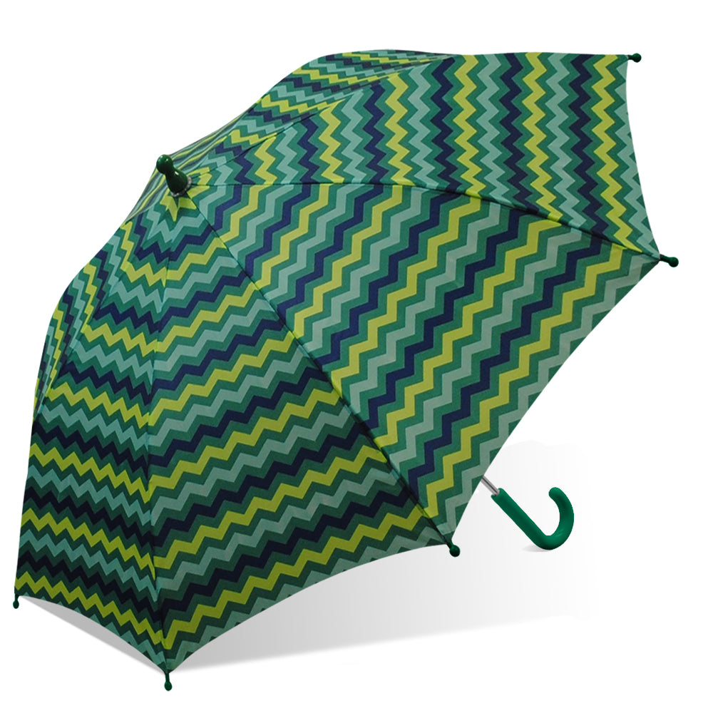 Custom 36-Inch Manual-Open Kids Umbrella with Fiberglass Safety Frame