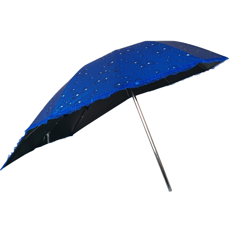 Custom 360 Degree Adjustable Motorcycle Sun and Rain Umbrella