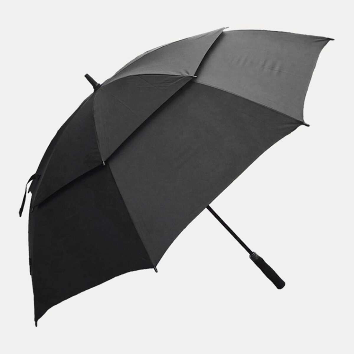 Custom 62 Inch Automatic Double-Canopy Golf Umbrella