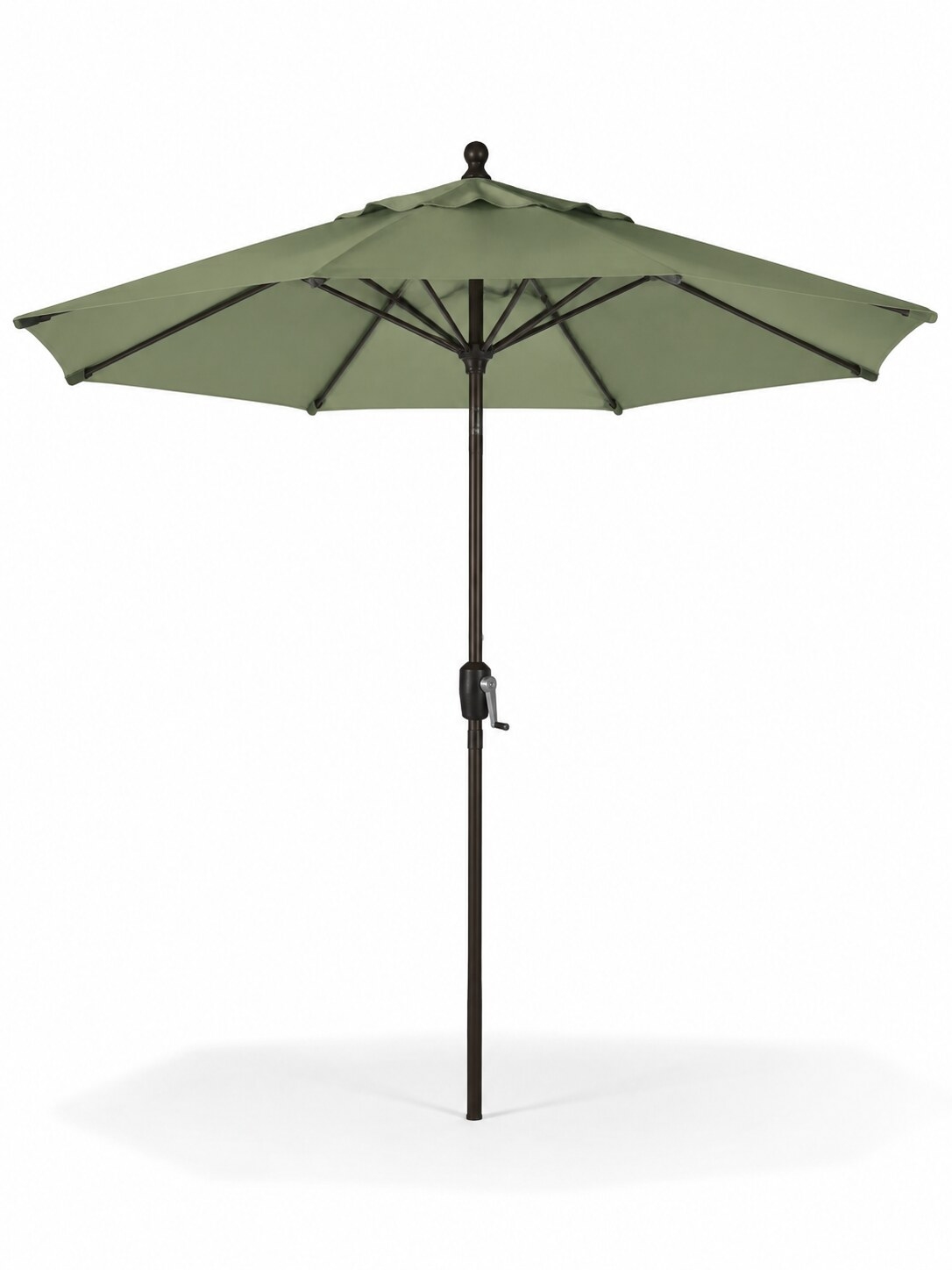 Custom 9 ft Crank-and-Tilt Market Patio Umbrella