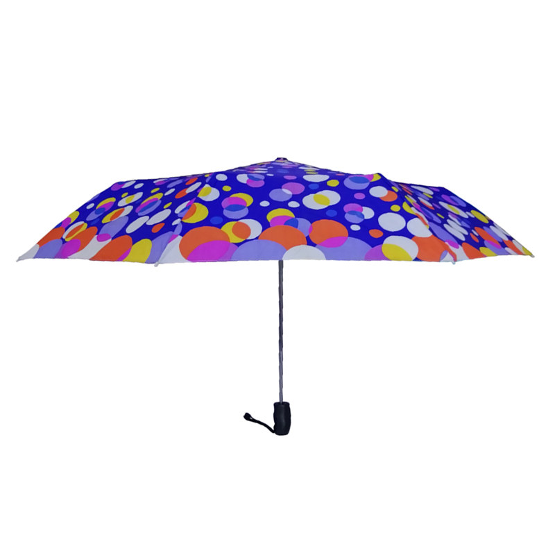 Custom All-Over Print 21-Inch Automatic Folding Umbrella