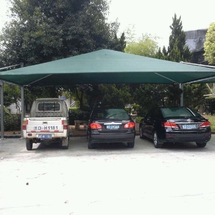Custom Breathable HDPE Car Parking Shade Canopy