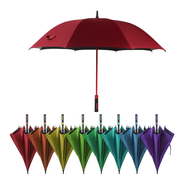 Custom Logo 27 Inch Double Layer Golf Umbrella