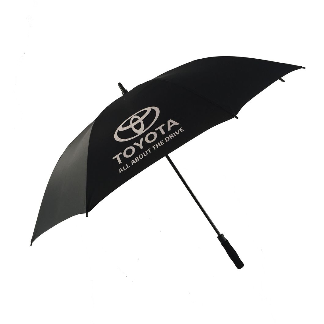 Custom Logo Printed Premium Golf Umbrella Wholesale Promotional Gift Large Size Rain Umbrella