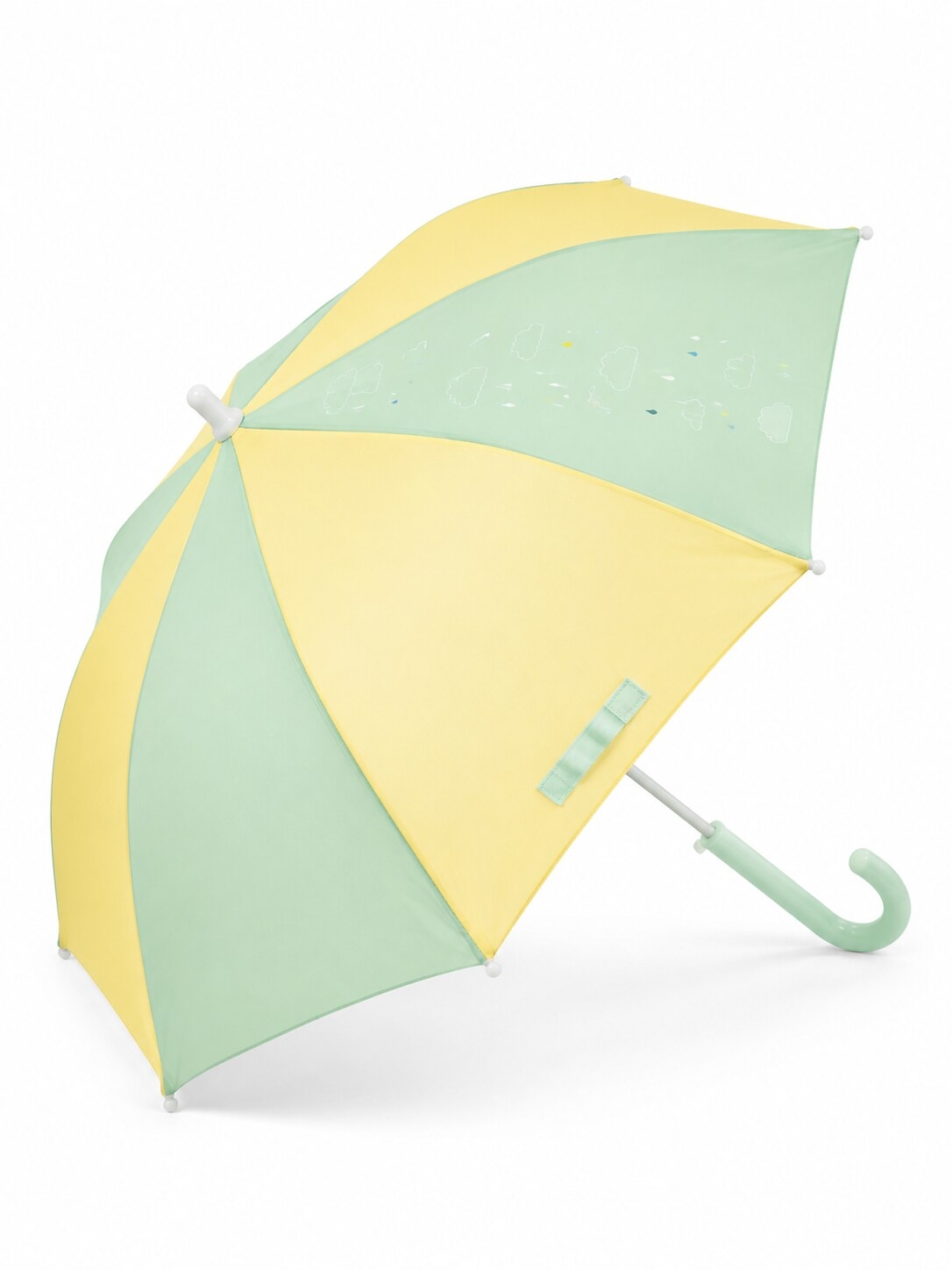 Custom Safety Round-Corner Kids Umbrella with Fiberglass Frame