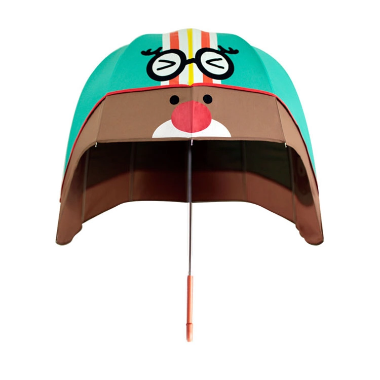 Dome Sturdy Helmet Shaped Kids Umbrella