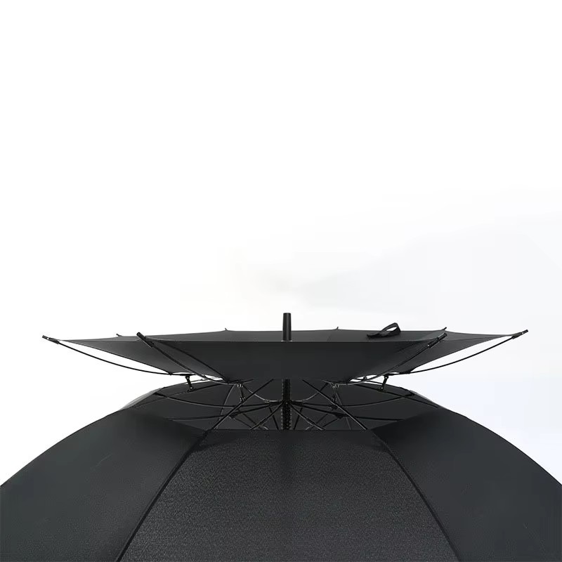 EVA Handle Double-Layer Golf Umbrella, 8 Ribs Custom Printed for Business Promotion