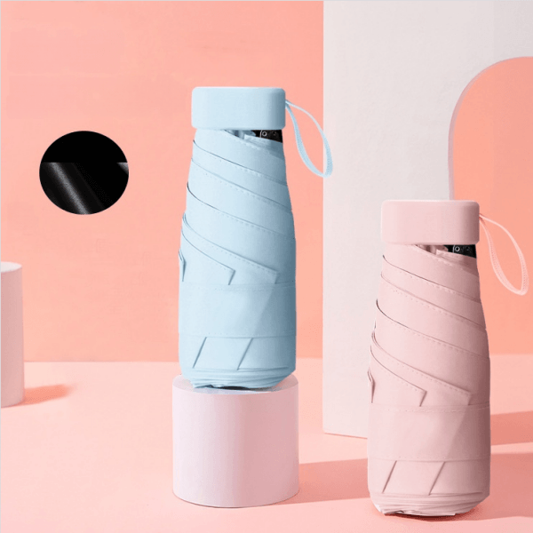 Flat 5-Fold Sun & Rain Umbrella