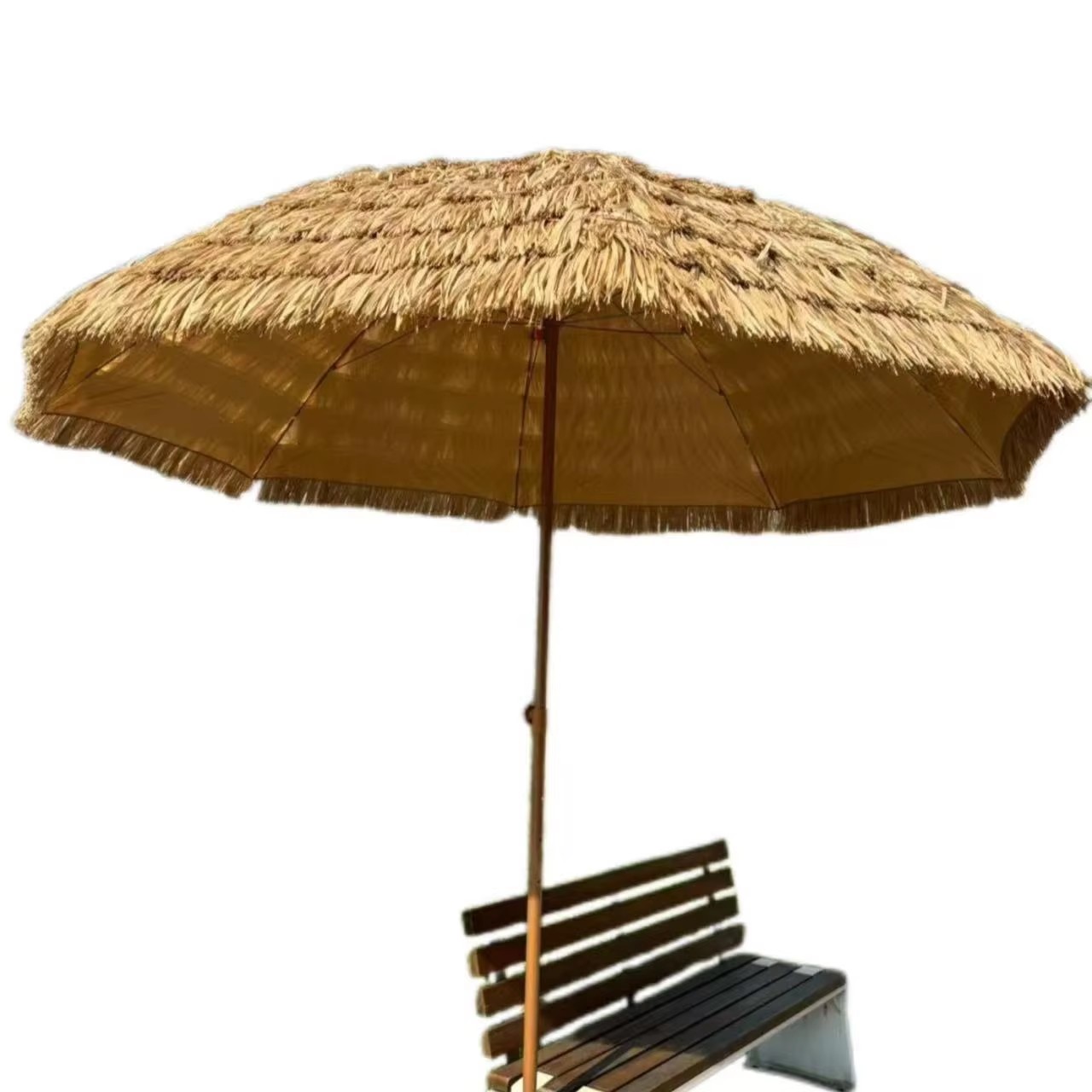 Luxury 24m Steel Long-handled Outdoor Sun Protection Umbrella
