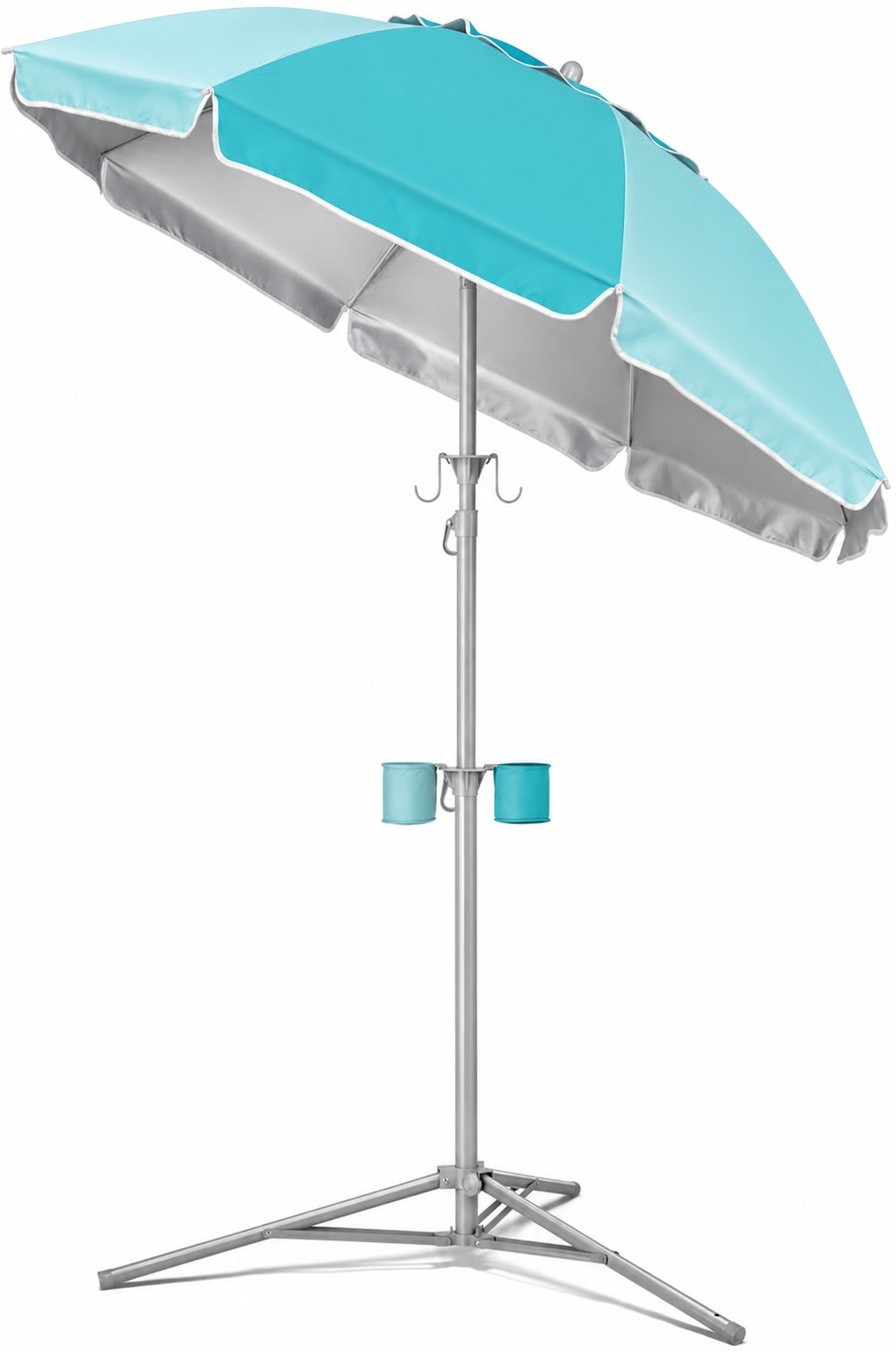 Portable Sun Shade Umbrella with Tripod Stand