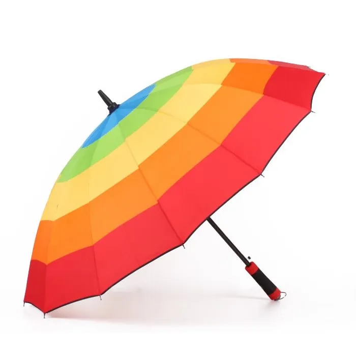 Rainbow Advertising Umbrella