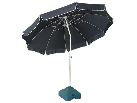 Sun Beach Garden Umbrella 240cm Steel Frame 300D Polyester